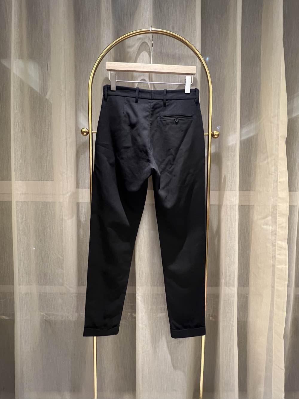 Bottega Veneta Bottega Veneta Black Casual Pants Size 28 Size US 28 / EU 44 - 2 Thumbnail