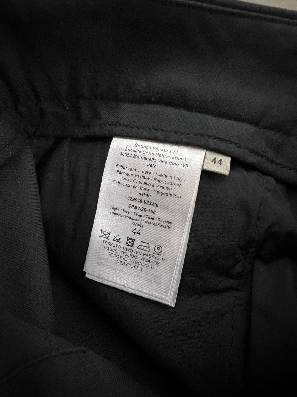Bottega Veneta Bottega Veneta Black Casual Pants Size 28 Size US 28 / EU 44 - 4 Thumbnail