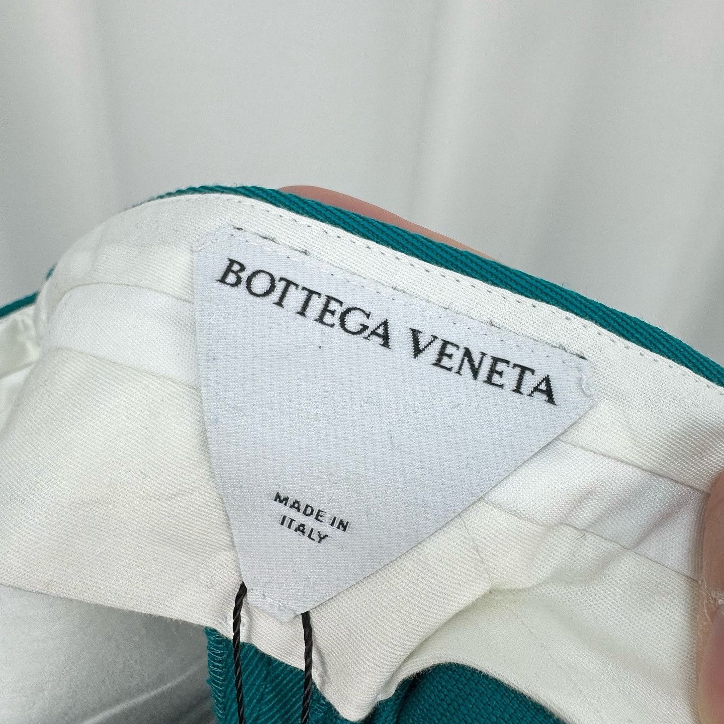 Bottega Veneta Bottega Veneta Green Wool Pants Size 36 Size 25" / US 0 / IT 36 - 3 Thumbnail