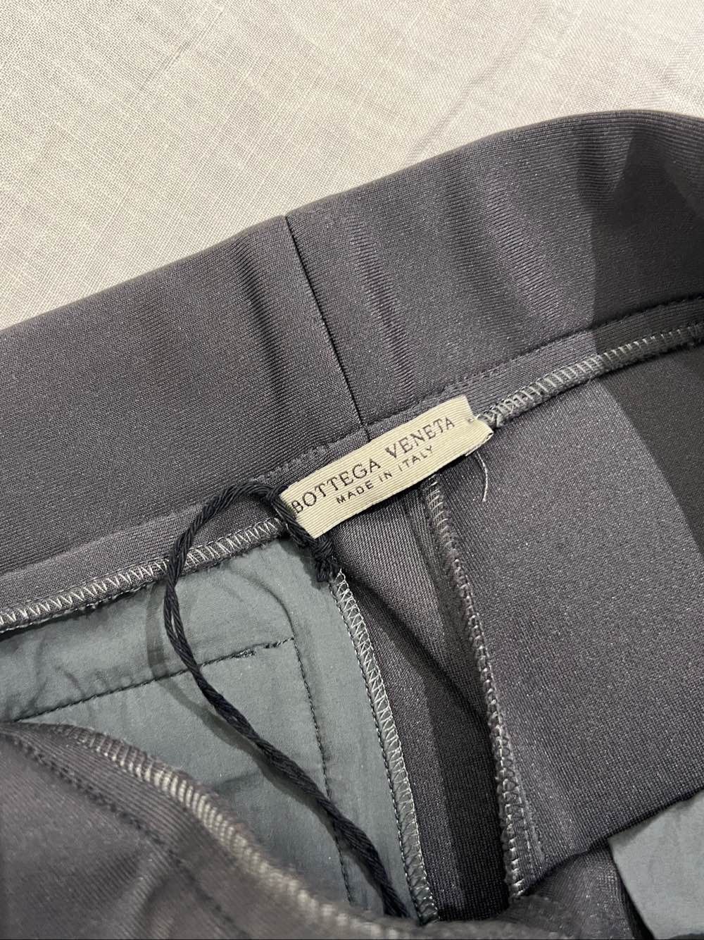 Bottega Veneta Bottega Veneta Solid Black Pants Size 38 Size 26" / US 2 / IT 38 - 3 Thumbnail