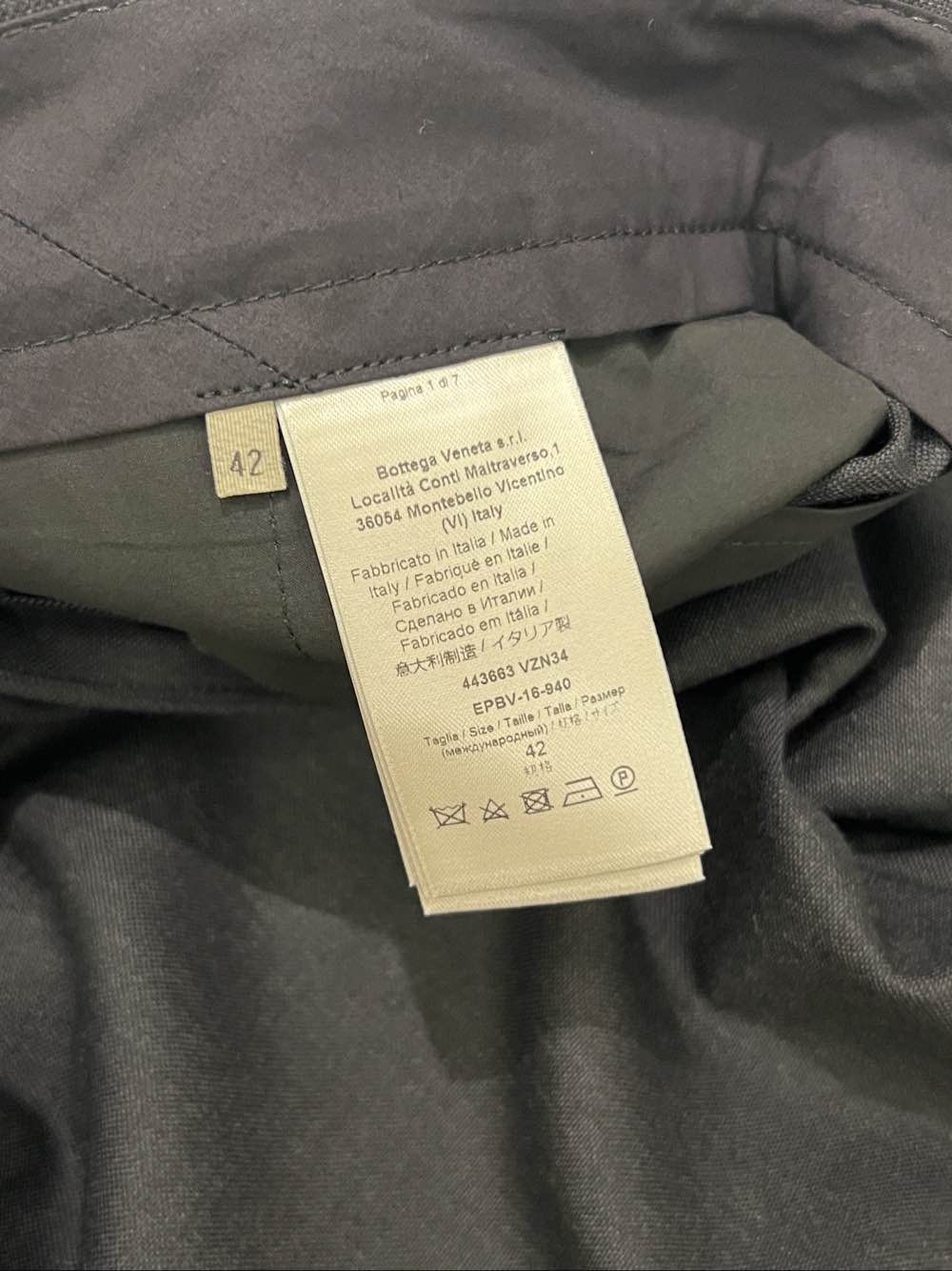 Bottega Veneta Bottega Veneta Black Casual Pants US 26 Size US 26 / EU 42 - 4 Thumbnail