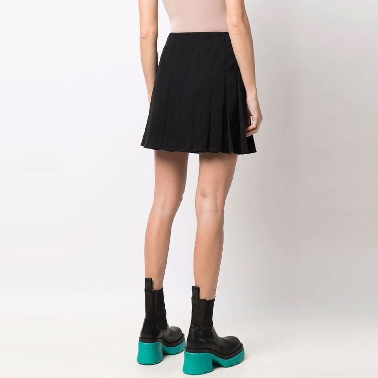 Bottega Veneta Bottega Veneta Wool Gabardine Pleated Mini Skirt Size 34 Size 24" / US 00 / IT 34 - 7 Thumbnail