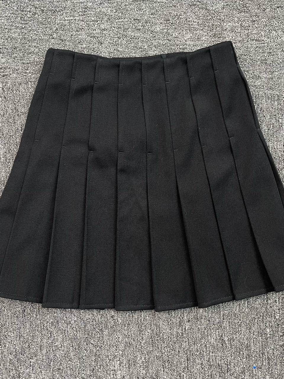 Bottega Veneta Bottega Veneta Wool Gabardine Pleated Mini Skirt Size 34 Size 24" / US 00 / IT 34 - 2 Thumbnail