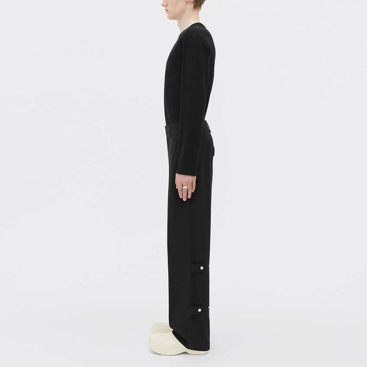 Bottega Veneta Bottega Veneta Snap Button Wide Leg Pants Size 52 Size US 36 / EU 52 - 10 Thumbnail