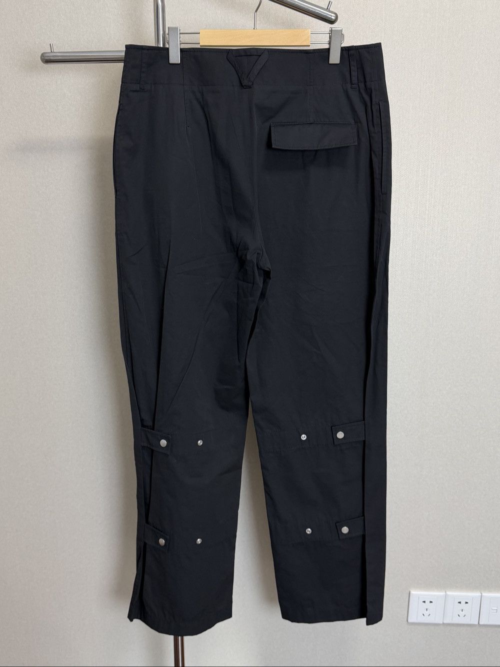 Bottega Veneta Bottega Veneta Snap Button Wide Leg Pants Size 52 Size US 36 / EU 52 - 2 Thumbnail