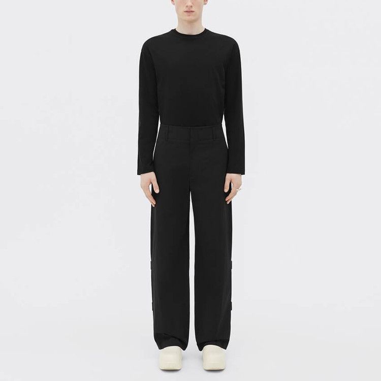 Bottega Veneta Bottega Veneta Snap Button Wide Leg Pants Size 52 Size US 36 / EU 52 - 8 Thumbnail