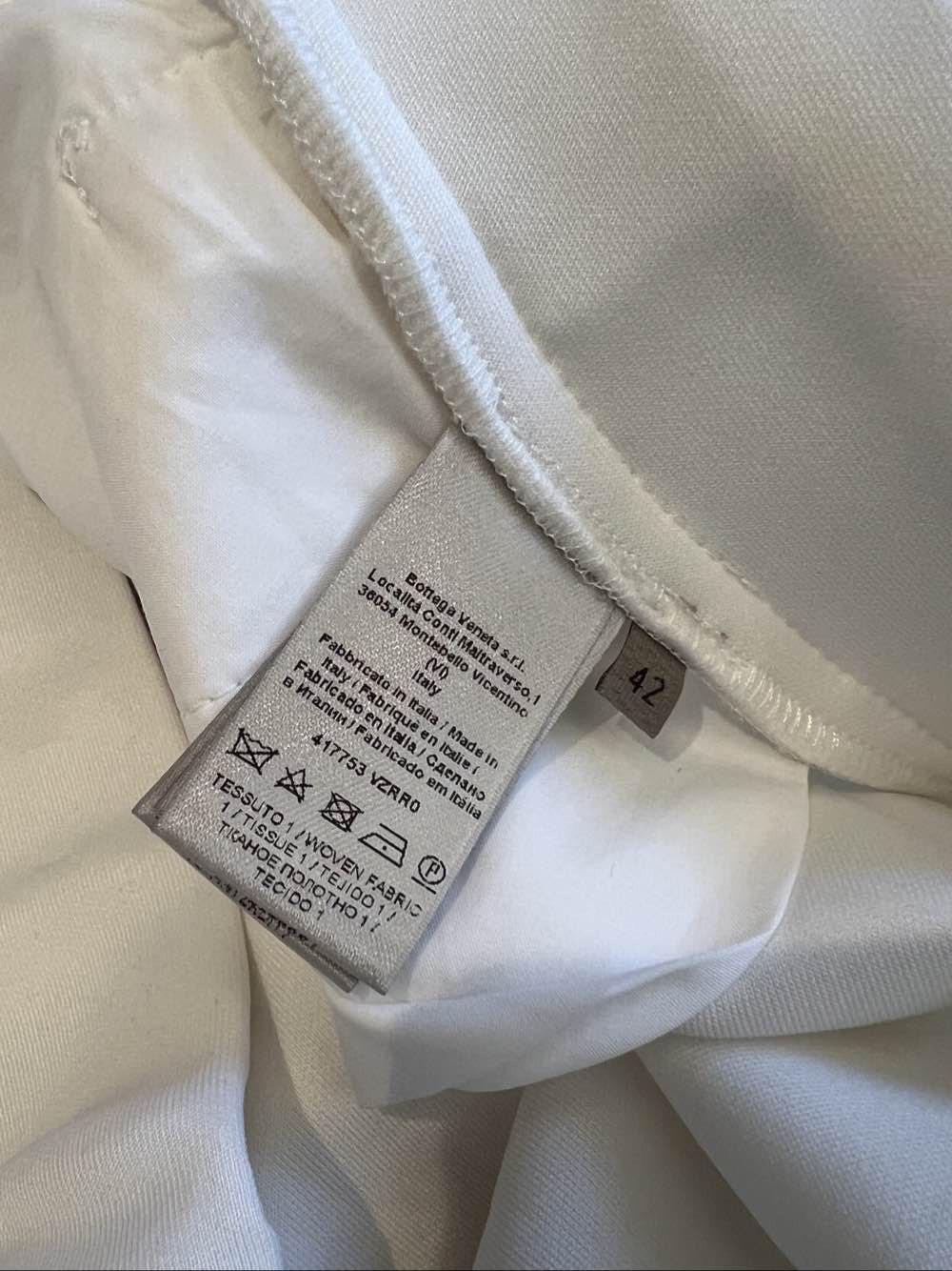 Bottega Veneta Bottega Veneta White Casual Pants Size 42 Size US 26 / EU 42 - 4 Thumbnail