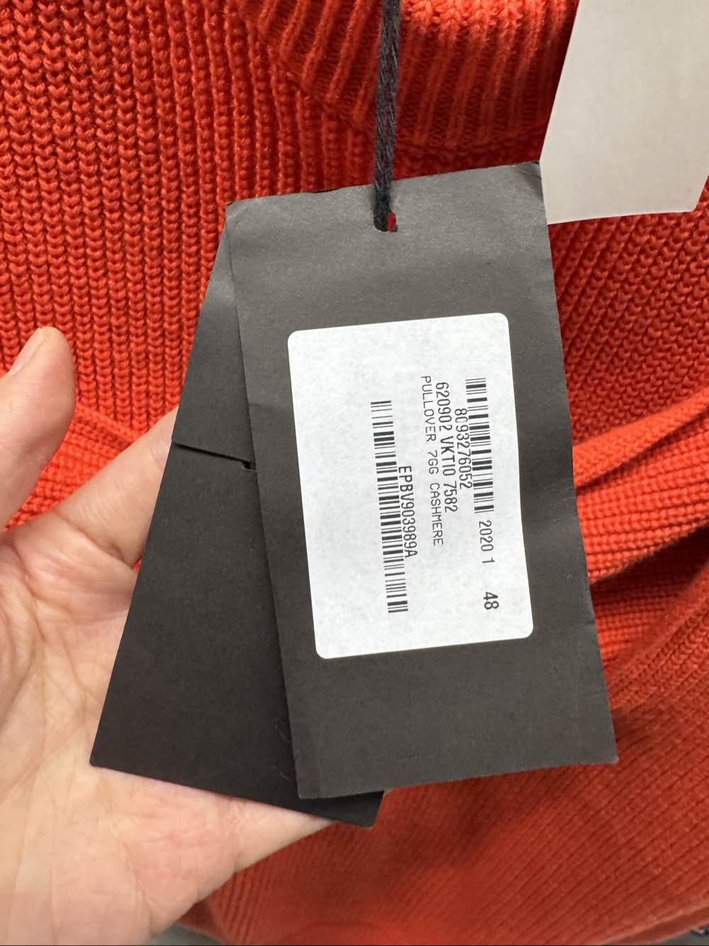 Bottega Veneta Bottega Veneta Ribbed Cashmere Sweater Size M Size US M / EU 48-50 / 2 - 5 Thumbnail