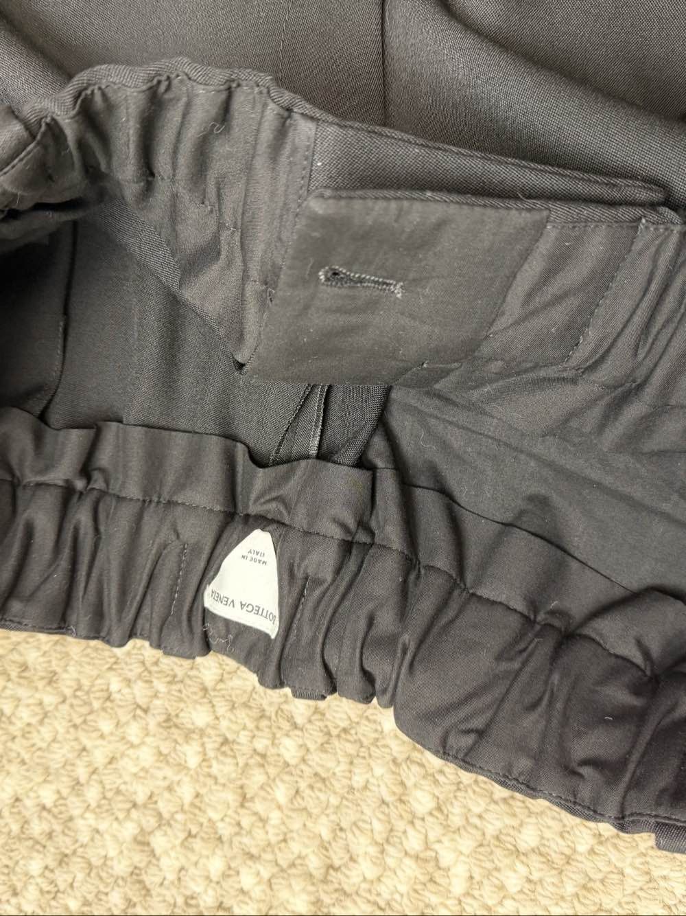 Bottega Veneta Bottega Veneta Black Casual Pants Size 34 Size US 34 / EU 50 - 5 Thumbnail