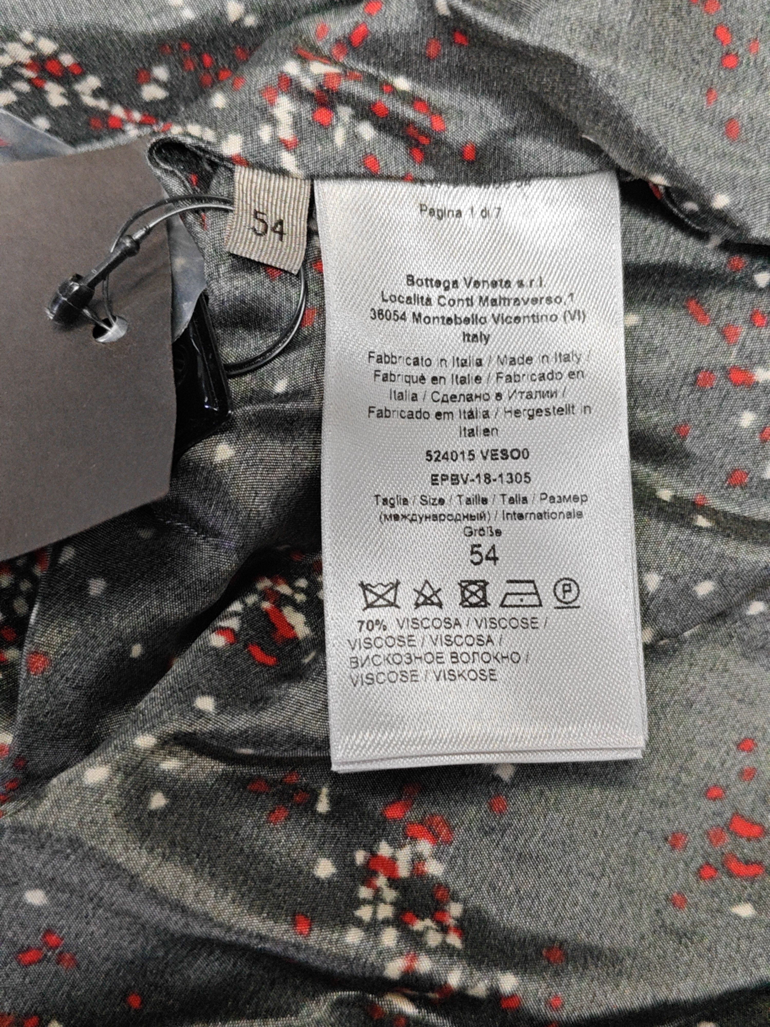 Bottega Veneta Bottega Veneta Pixel Print Shirt Size 54 Size US L / EU 52-54 / 3 - 4 Thumbnail