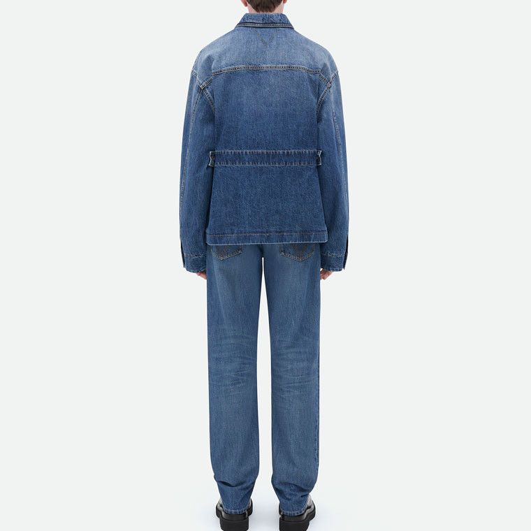 Bottega Veneta Bottega Veneta Washed Denim Jacket Size 48 Size US M / EU 48-50 / 2 - 8 Thumbnail