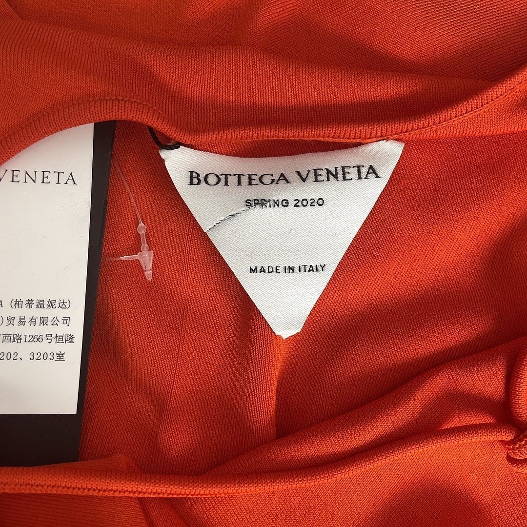 Bottega Veneta Bottega Veneta Orange Halter Midi Dress Size 38 Size XS / US 0-2 / IT 36-38 - 3 Thumbnail