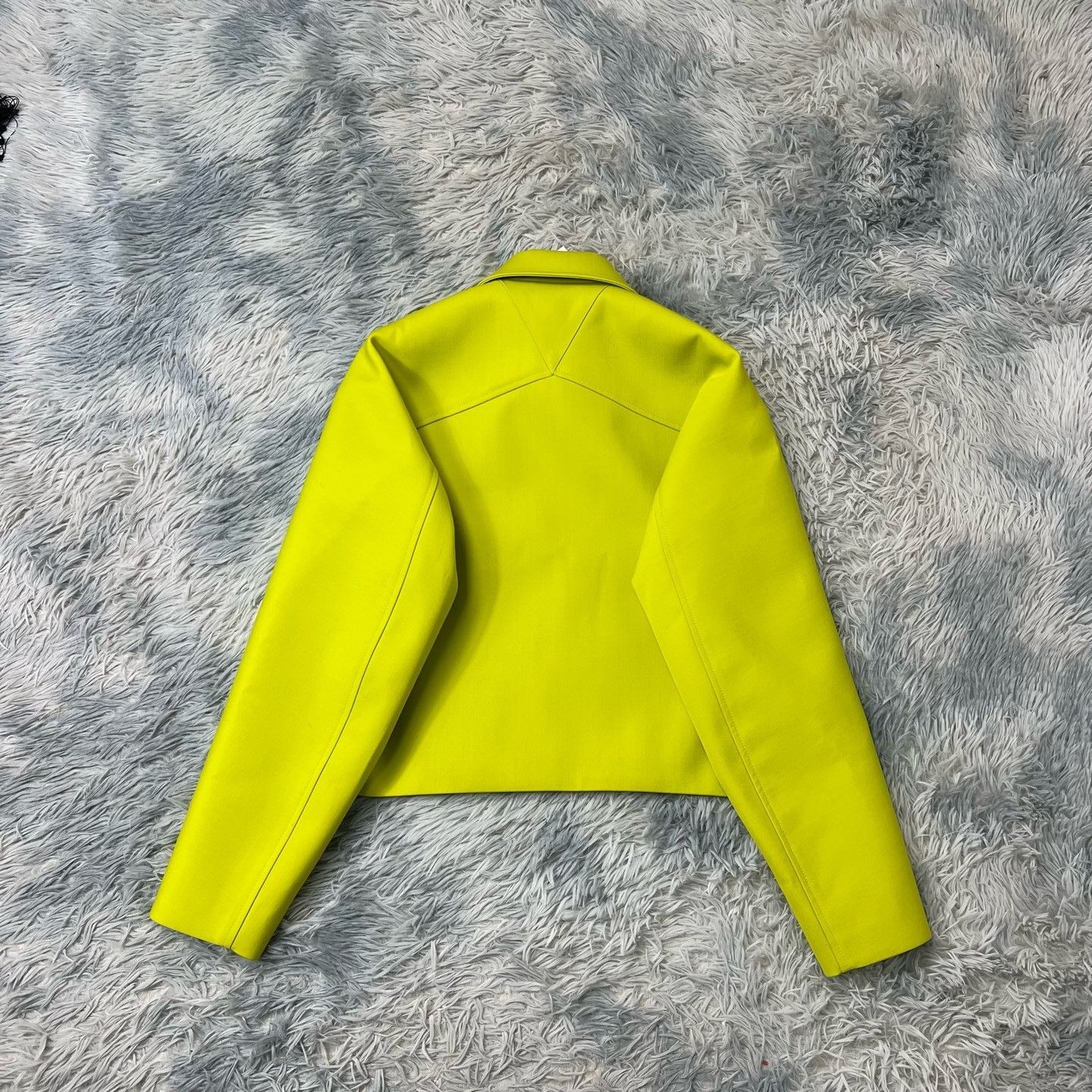 Bottega Veneta Bottega Veneta Lime Zip Jacket Size 44 Size US S / EU 44-46 / 1 - 2 Thumbnail