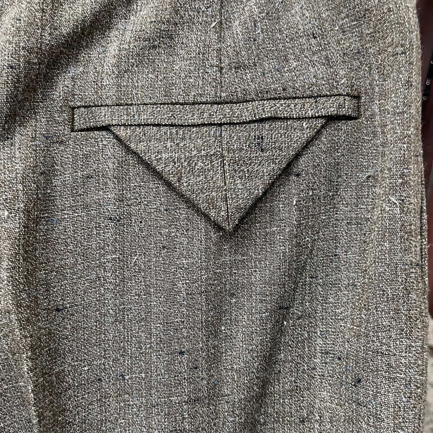 Bottega Veneta Bottega Veneta Herringbone Casual Pants Size 30 Size US 30 / EU 46 - 6 Thumbnail
