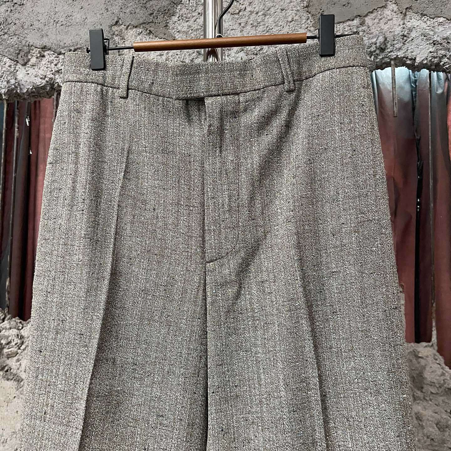 Bottega Veneta Bottega Veneta Herringbone Casual Pants Size 30 Size US 30 / EU 46 - 5 Thumbnail