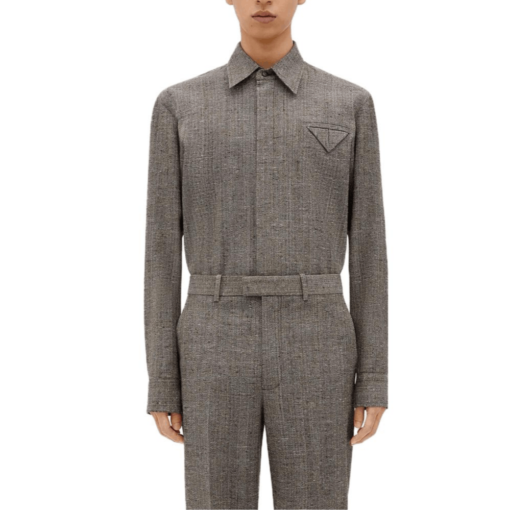 Bottega Veneta Bottega Veneta Herringbone Casual Pants Size 30 Size US 30 / EU 46 - 8 Thumbnail
