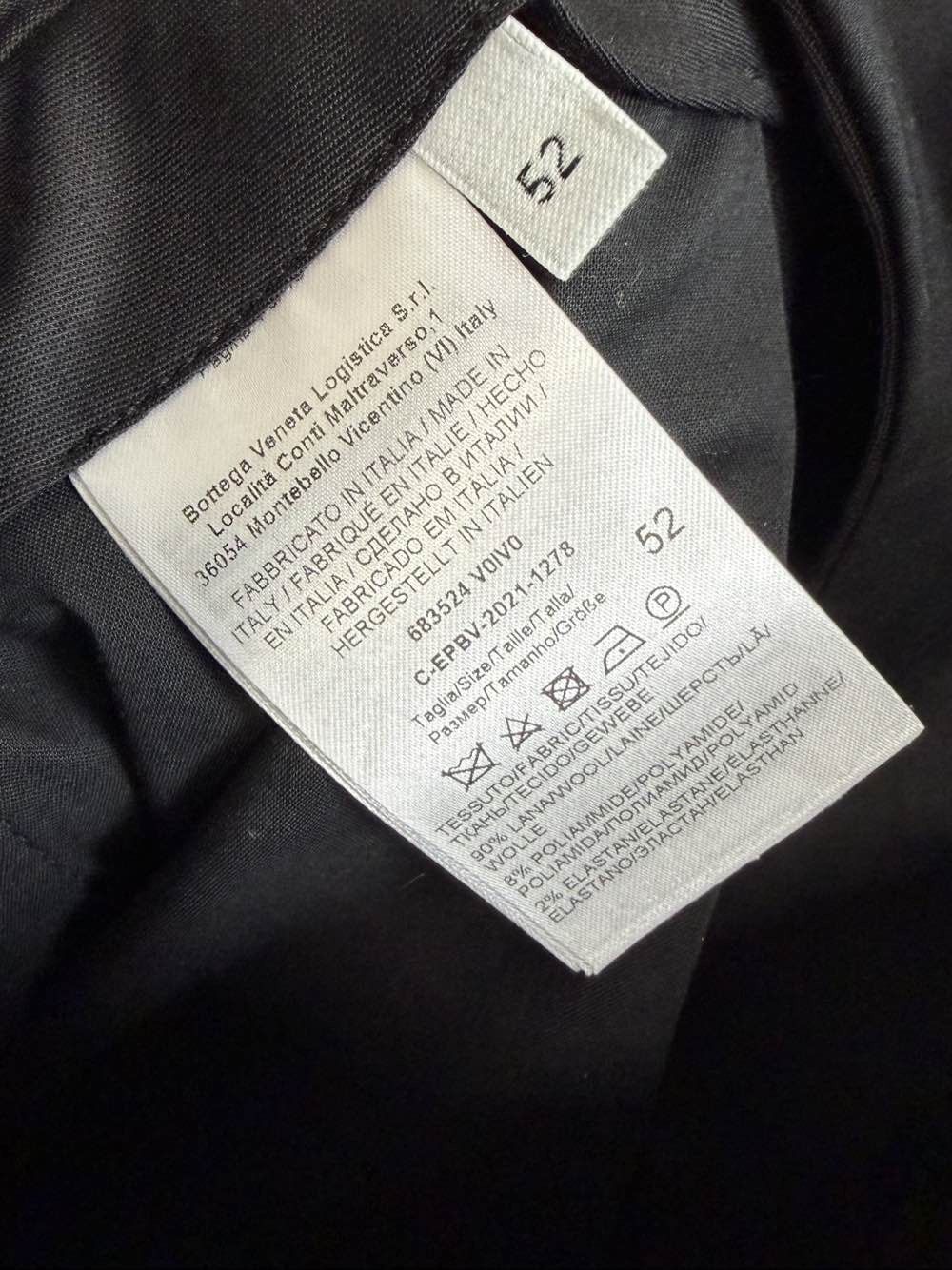 Bottega Veneta Bottega Veneta Wool Blend Cargo Pants Size 52 Size US 36 / EU 52 - 4 Thumbnail