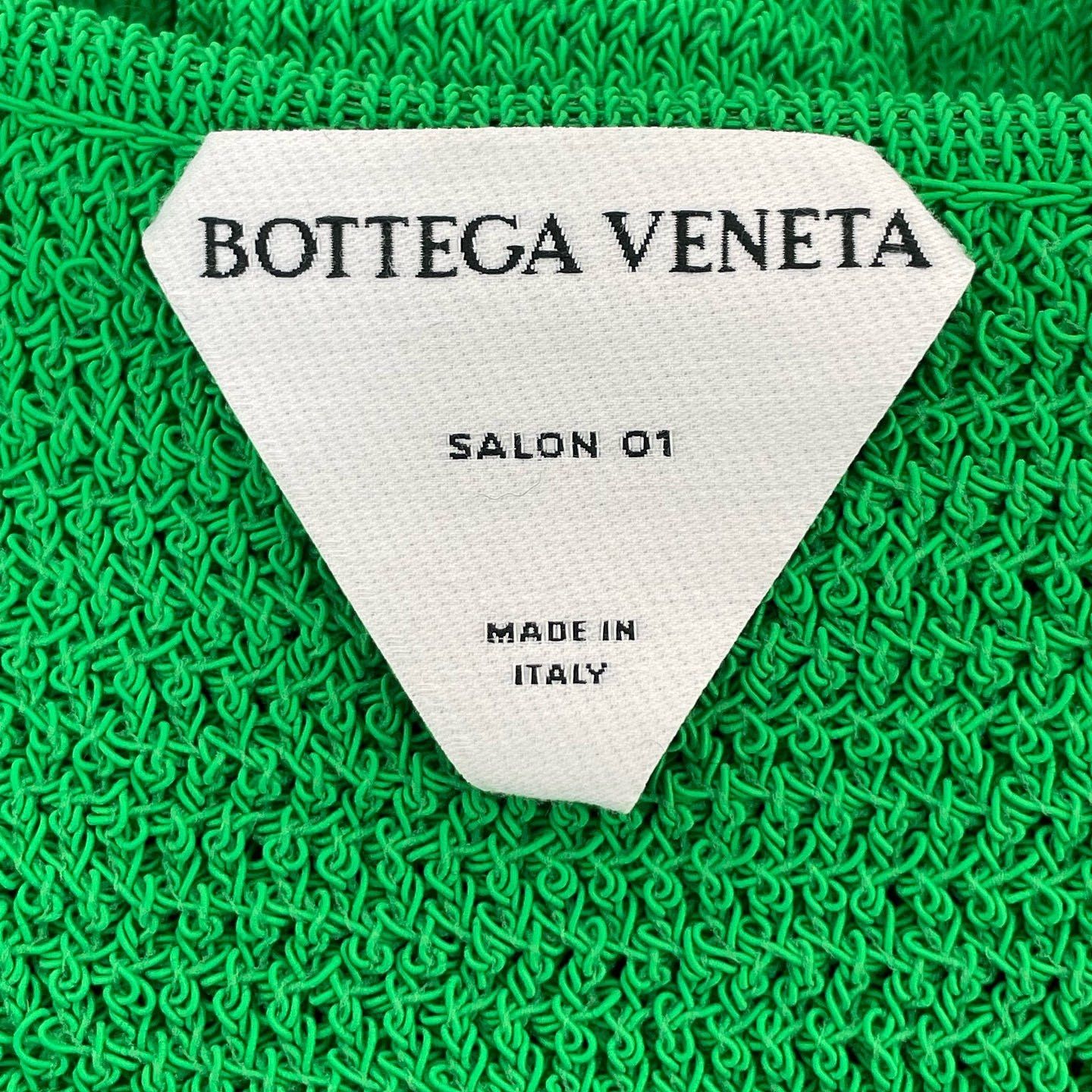 Bottega Veneta Bottega Veneta Green Salon 01 Mini Dress Size M Size M / US 6-8 / IT 42-44 - 3 Thumbnail