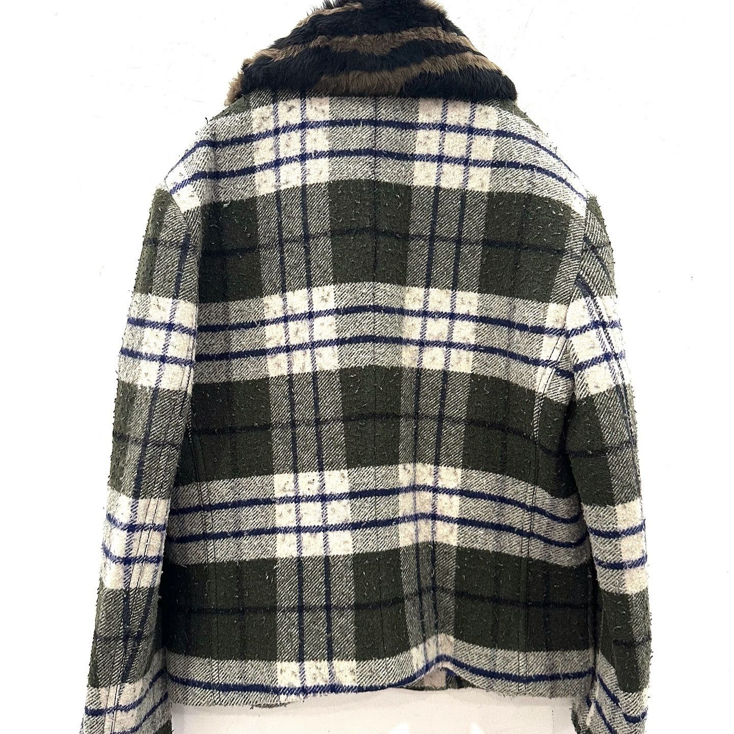 Bottega Veneta Bottega Veneta Plaid Light Jacket Size L Size US L / EU 52-54 / 3 - 2 Thumbnail
