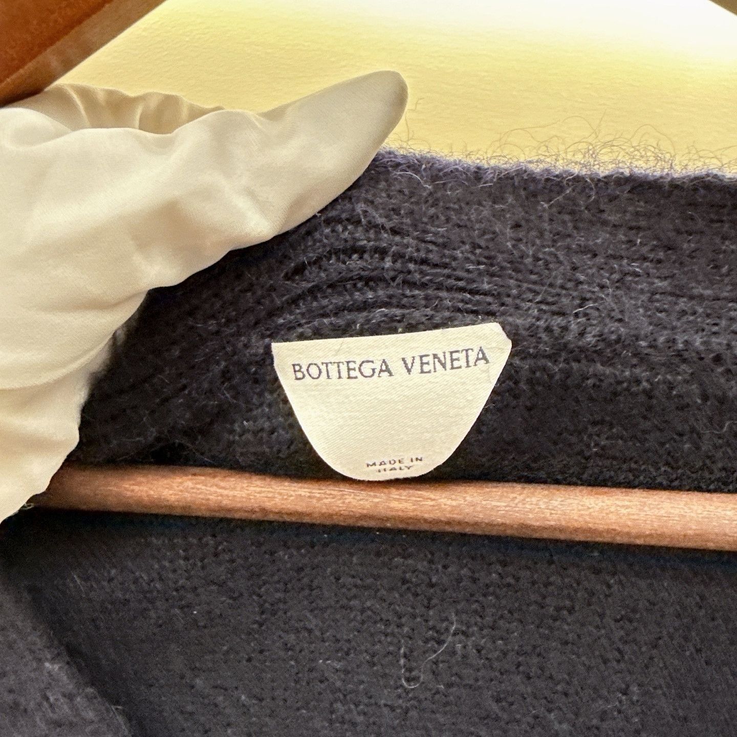 Bottega Veneta Bottega Veneta Striped Mohair Cardigan Size L Size L / US 10 / IT 46 - 3 Thumbnail