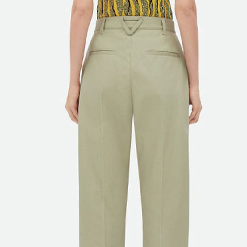 Bottega Veneta Bottega Veneta Triangle Loop Cotton Pants Size 36 Size 25" / US 0 / IT 36 - 9 Thumbnail