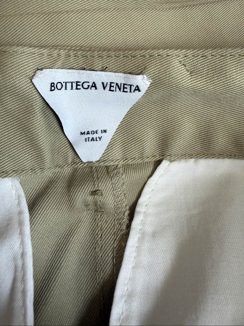 Bottega Veneta Bottega Veneta Triangle Loop Cotton Pants Size 36 Size 25" / US 0 / IT 36 - 3 Thumbnail