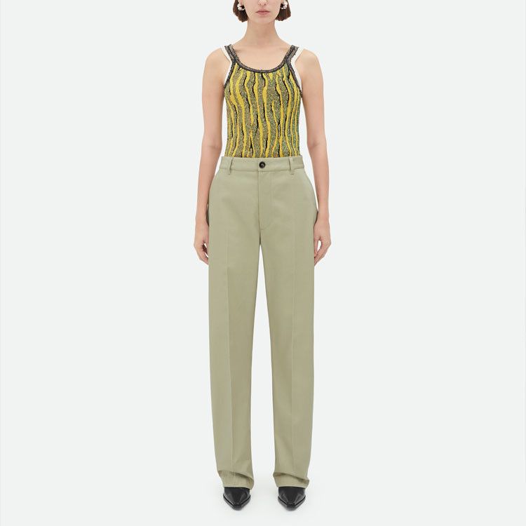 Bottega Veneta Bottega Veneta Triangle Loop Cotton Pants Size 36 Size 25" / US 0 / IT 36 - 6 Thumbnail