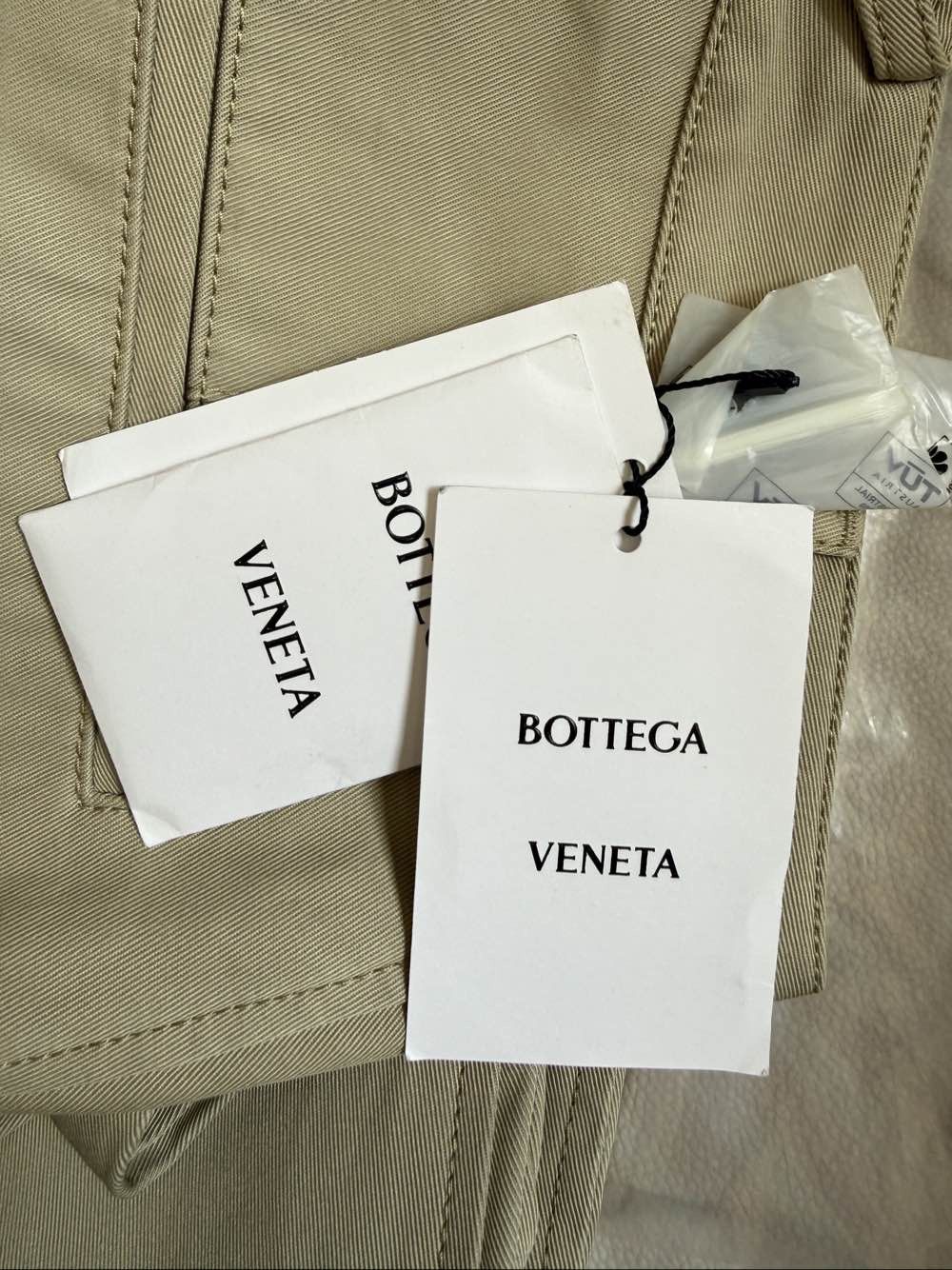 Bottega Veneta Bottega Veneta Triangle Loop Cotton Pants Size 36 Size 25" / US 0 / IT 36 - 5 Thumbnail