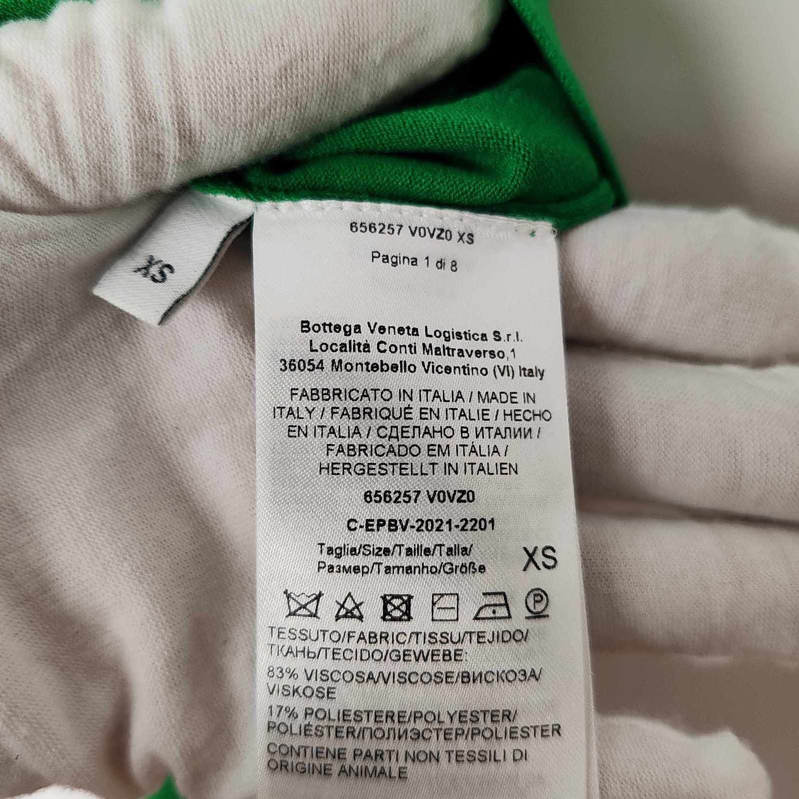 Bottega Veneta Bottega Veneta Green Long Sleeve Polo Size XS Size US XS / EU 42 / 0 - 4 Thumbnail
