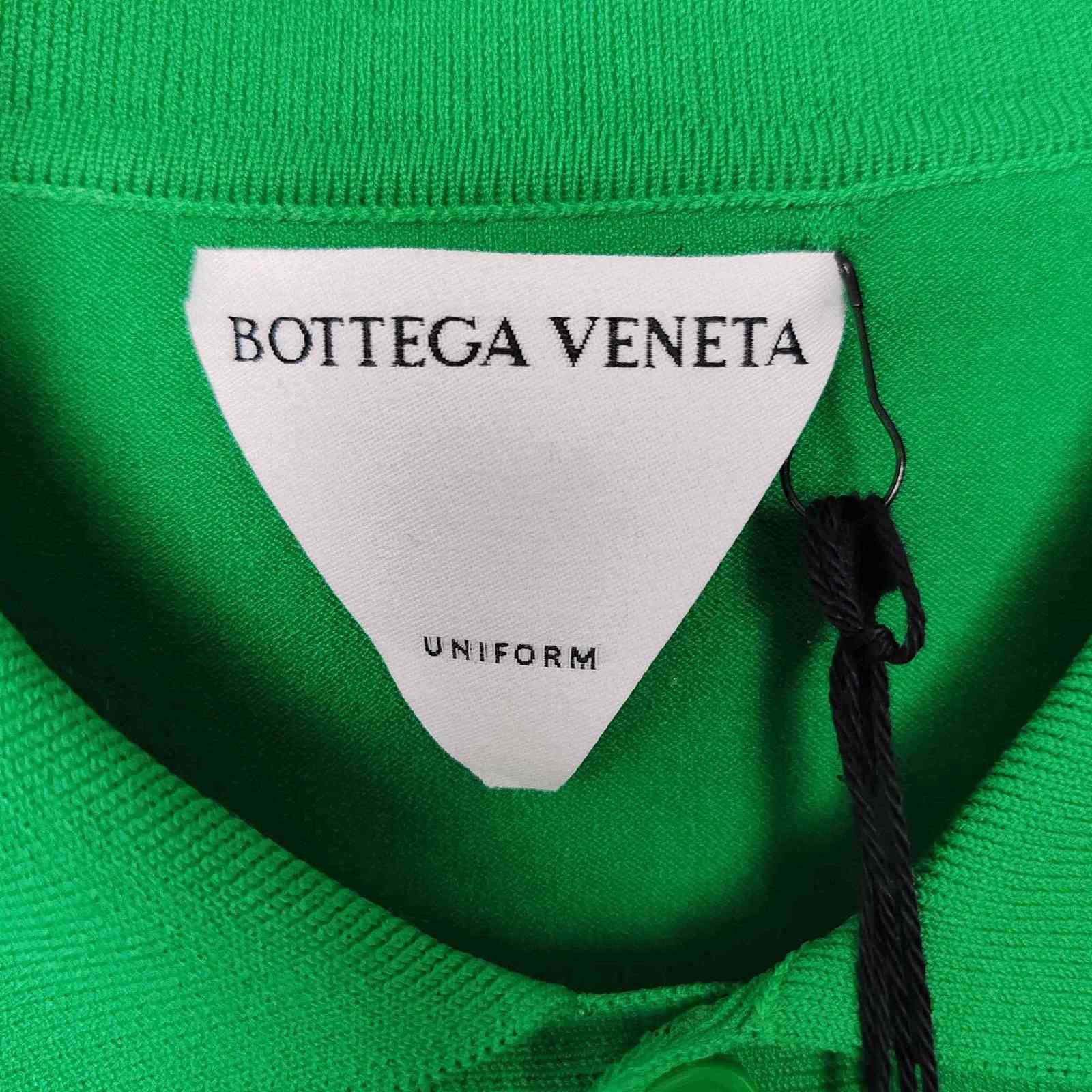 Bottega Veneta Bottega Veneta Green Long Sleeve Polo Size XS Size US XS / EU 42 / 0 - 3 Thumbnail