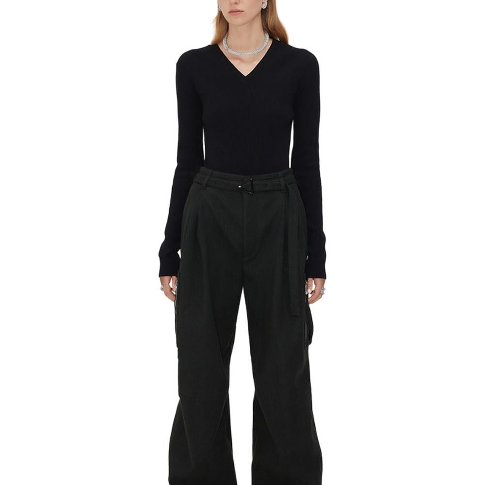 Bottega Veneta Bottega Veneta Ribbed V-Neck Sweater Size S Size S / US 4 / IT 40 - 8 Thumbnail