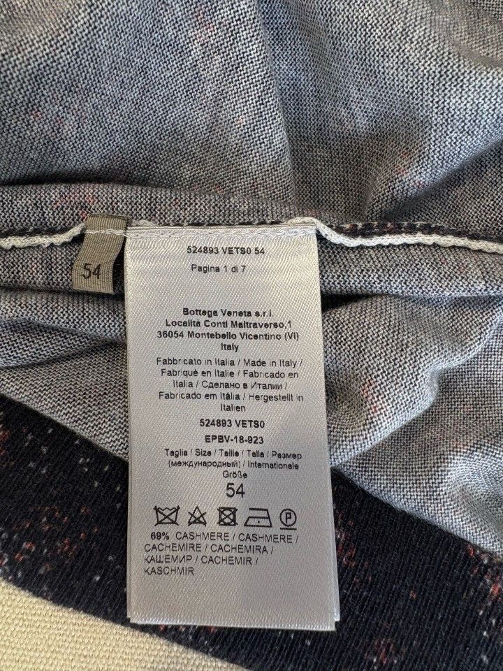 Bottega Veneta Bottega Veneta Cashmere Knit Sweater Size L Size US L / EU 52-54 / 3 - 4 Thumbnail