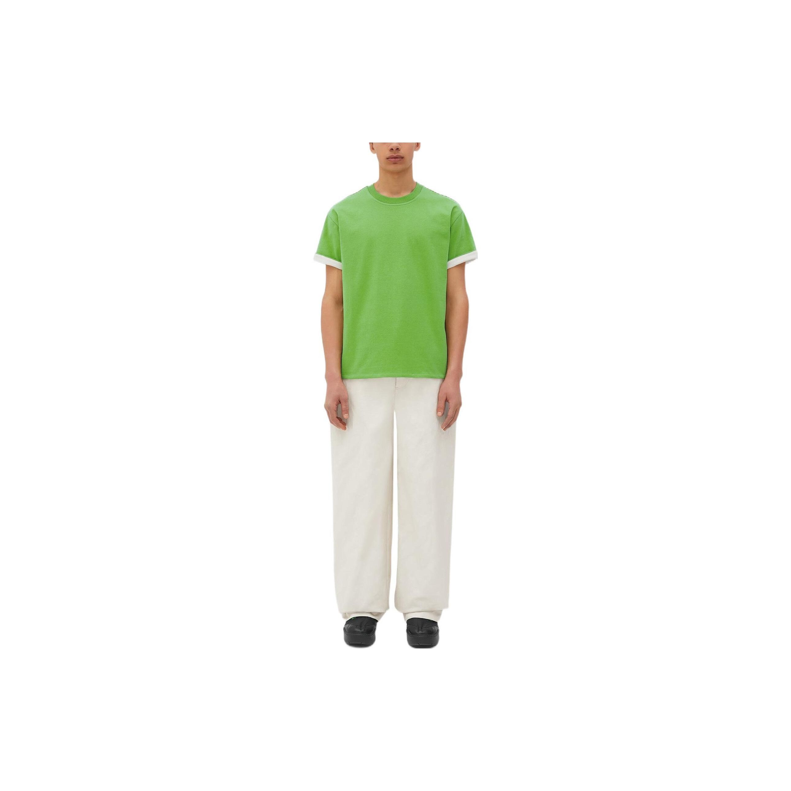Bottega Veneta Bottega Veneta Green Cotton T-Shirt Size XL Size US XL / EU 56 / 4 - 6 Thumbnail