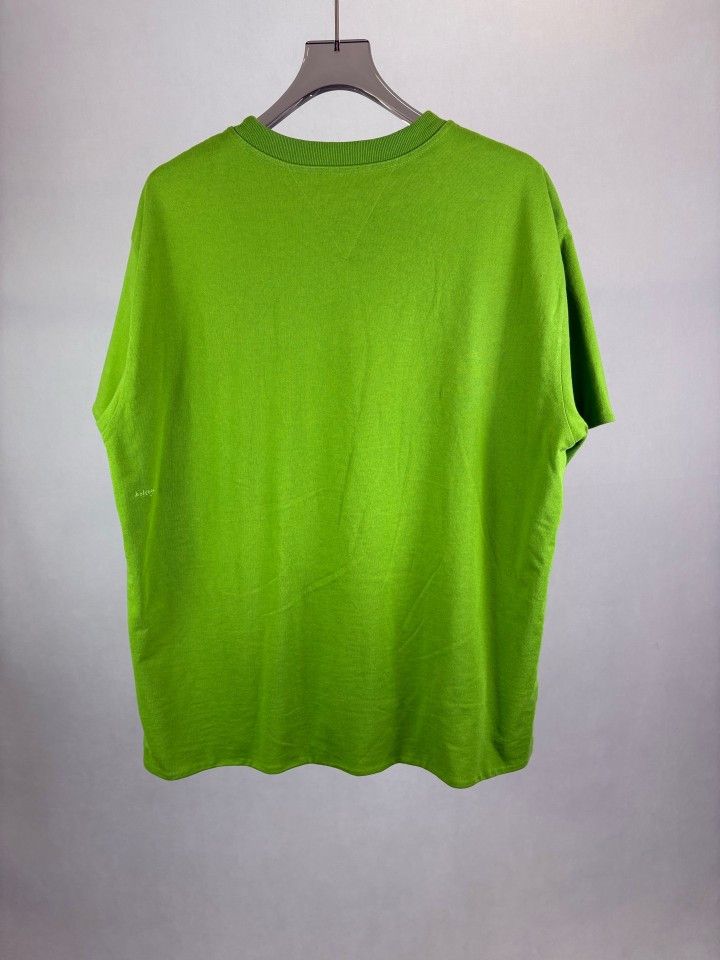 Bottega Veneta Bottega Veneta Green Cotton T-Shirt Size XL Size US XL / EU 56 / 4 - 2 Thumbnail