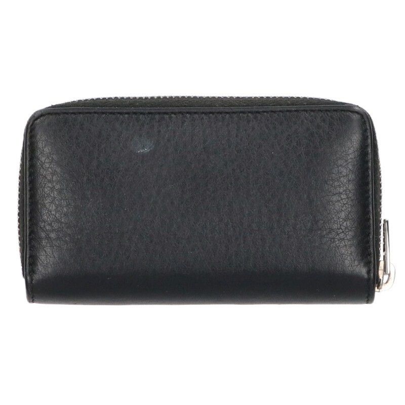 Balenciaga Balenciaga Logo Print Coin Case Black Size ONE SIZE - 2 Thumbnail