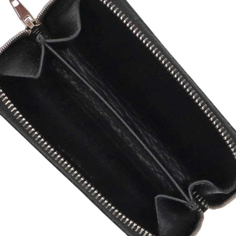 Balenciaga Balenciaga Logo Print Coin Case Black Size ONE SIZE - 3 Thumbnail