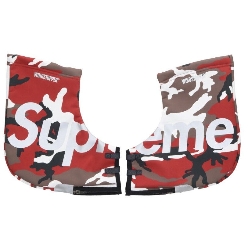 Supreme Supreme 25AW Windstopper Handlebar Mitts Red x White One Size Size ONE SIZE - 2 Thumbnail