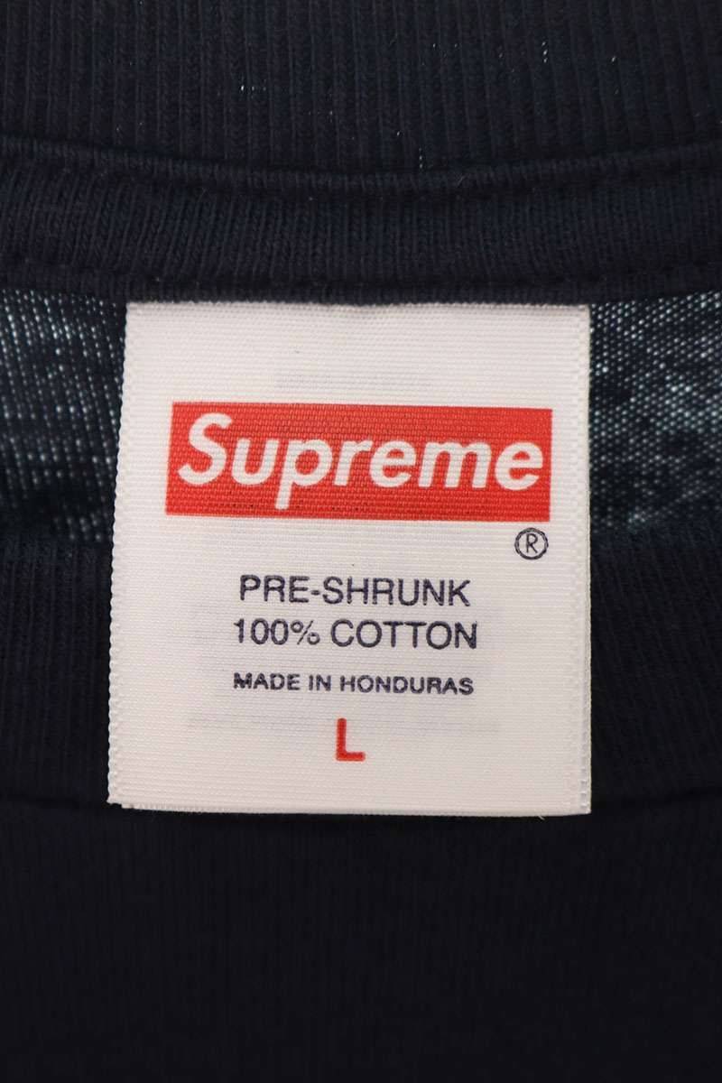 Supreme Supreme 25SS Tape Tee T-Shirt Blue Size L Size US L / EU 52-54 / 3 - 3 Thumbnail
