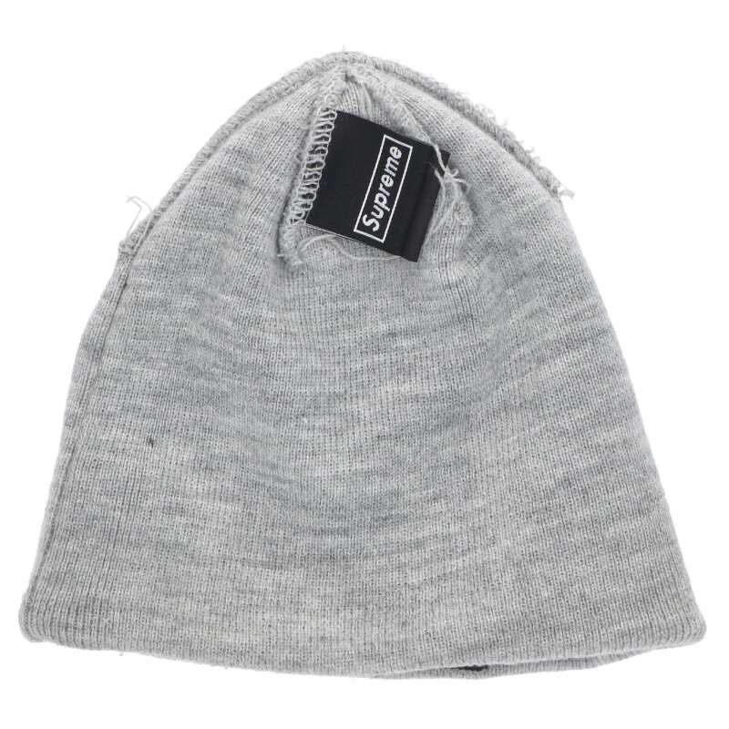 Supreme SUPREME x New Era Box Logo Beanie Gray One Size Size ONE SIZE - 3 Thumbnail