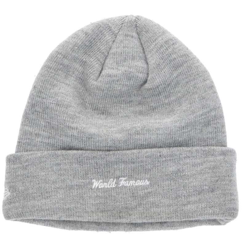 Supreme SUPREME x New Era Box Logo Beanie Gray One Size Size ONE SIZE - 2 Thumbnail