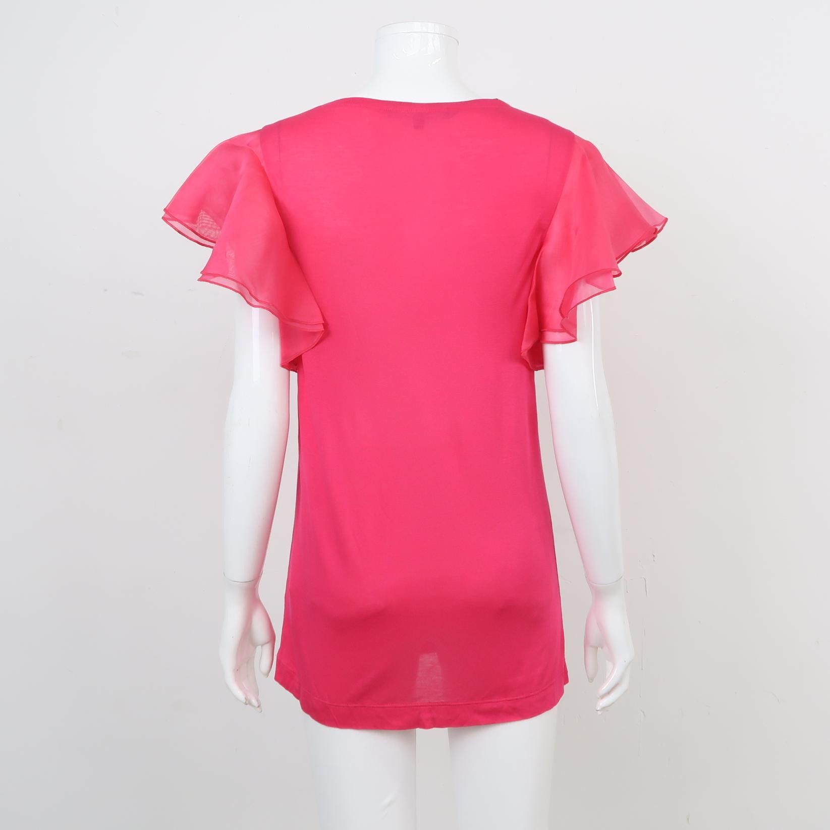 Gucci Gucci Women s Short Sleeve Shirts Size S / US 4 / IT 40 - 2 Thumbnail