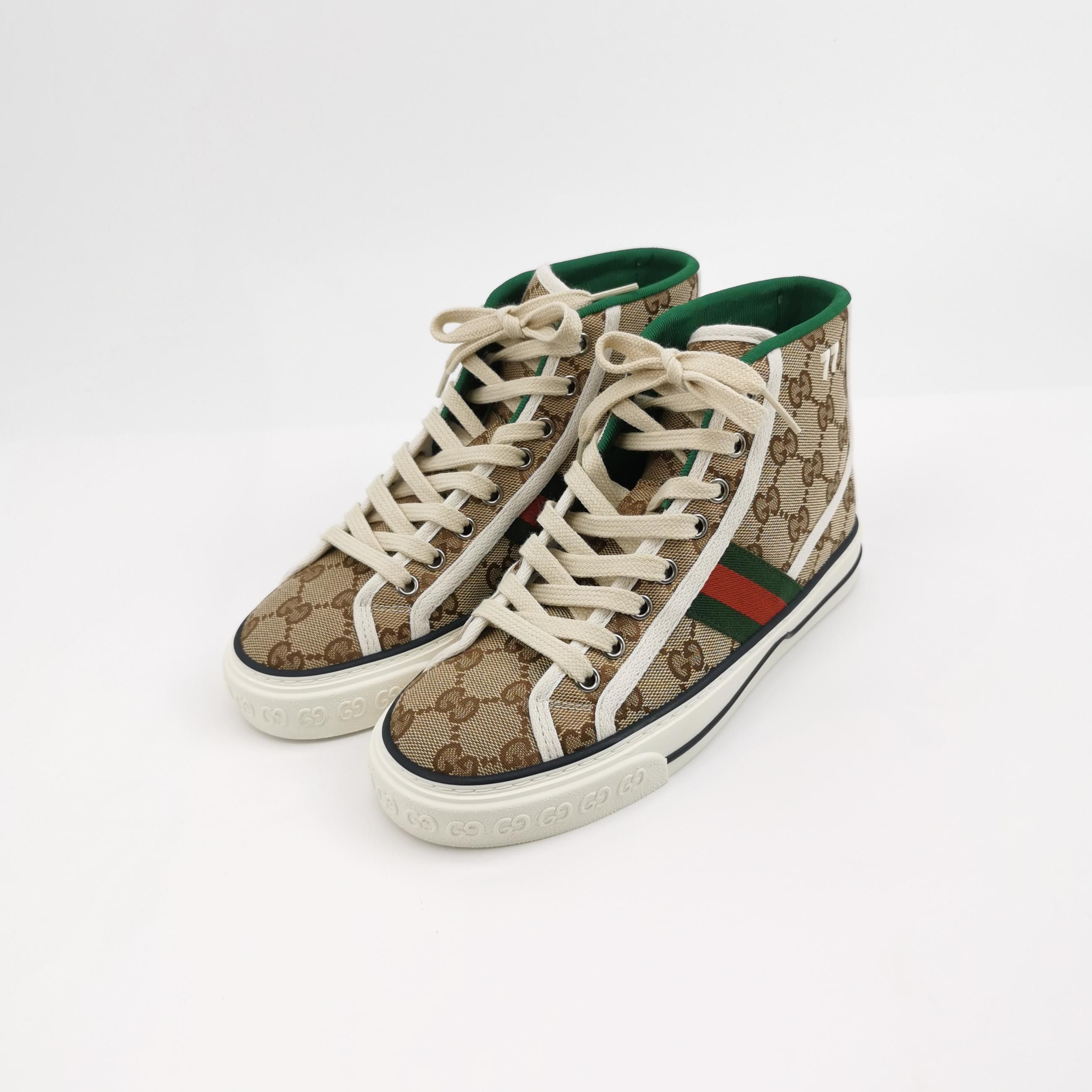 Gucci Gucci Women 5 Lowtop Sneakers Size US 5 / IT 35 - 2 Thumbnail