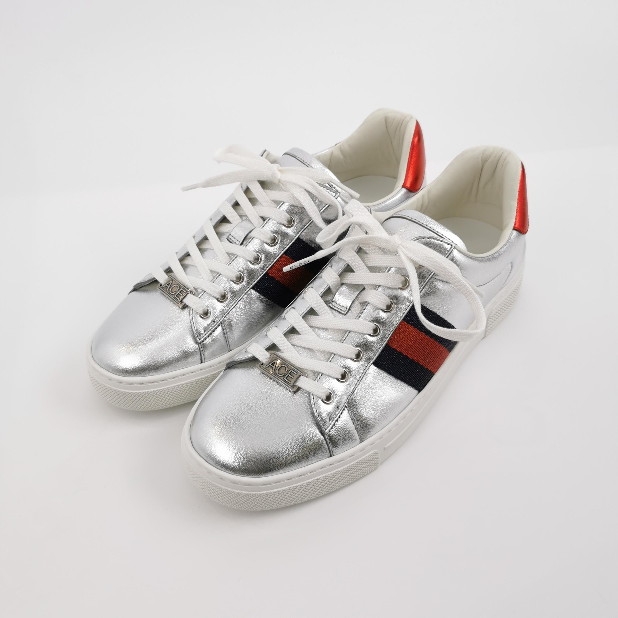 Gucci Gucci Women 7 Lowtop Sneakers Size US 7 / IT 37 - 2 Thumbnail