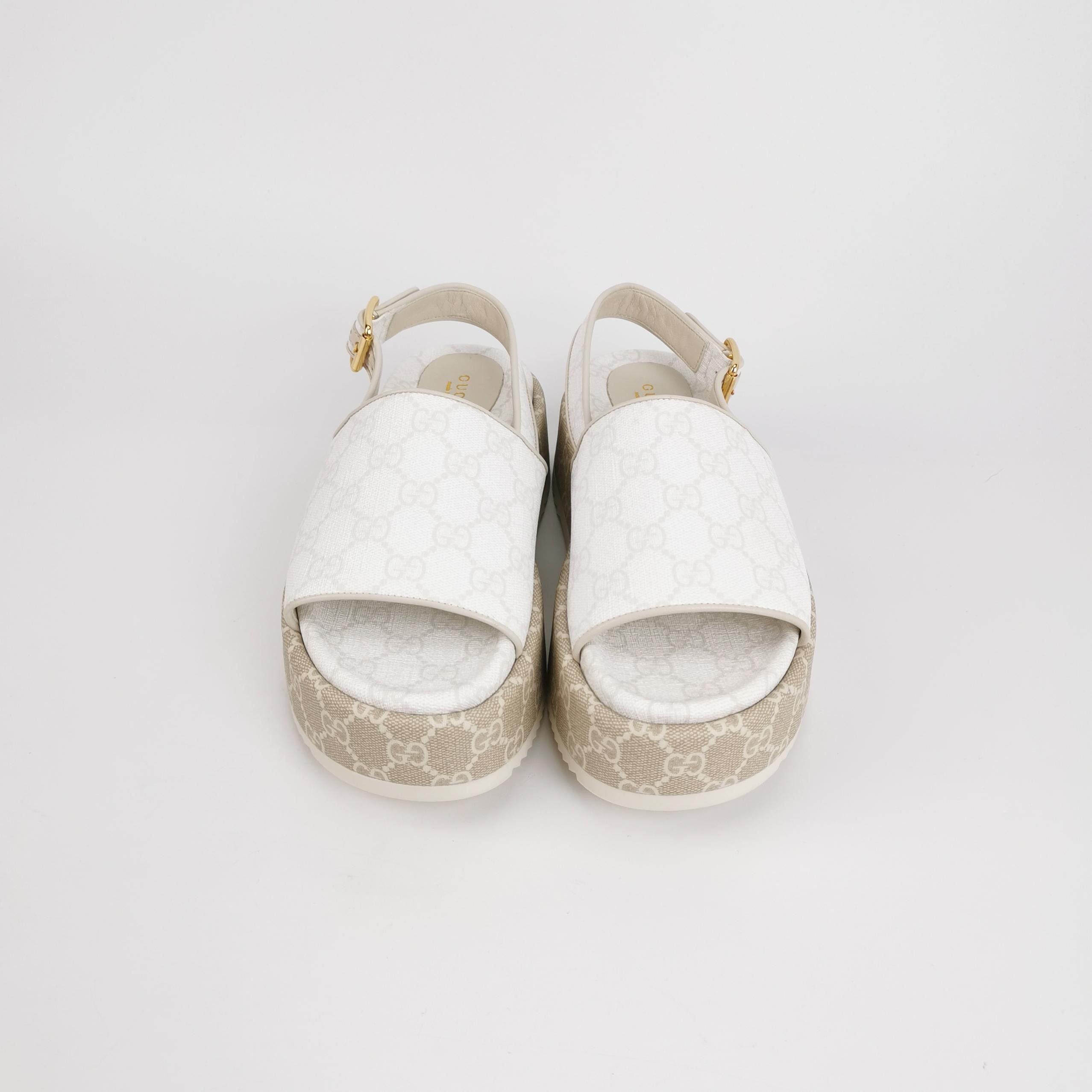 Gucci Gucci Women 7-5 Sandals Size US 7.5 / IT 37.5 - 3 Thumbnail