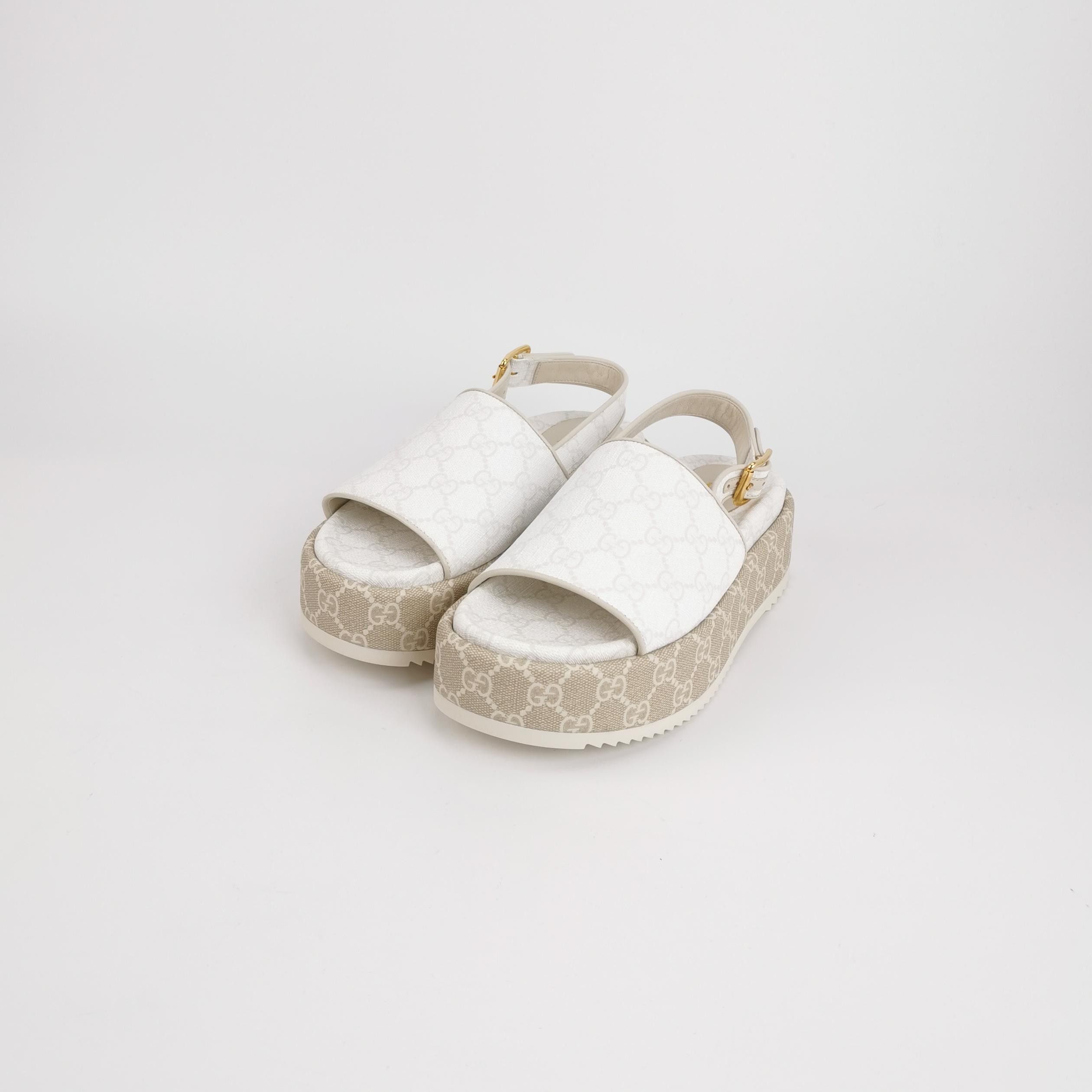 Gucci Gucci Women 7-5 Sandals Size US 7.5 / IT 37.5 - 2 Thumbnail