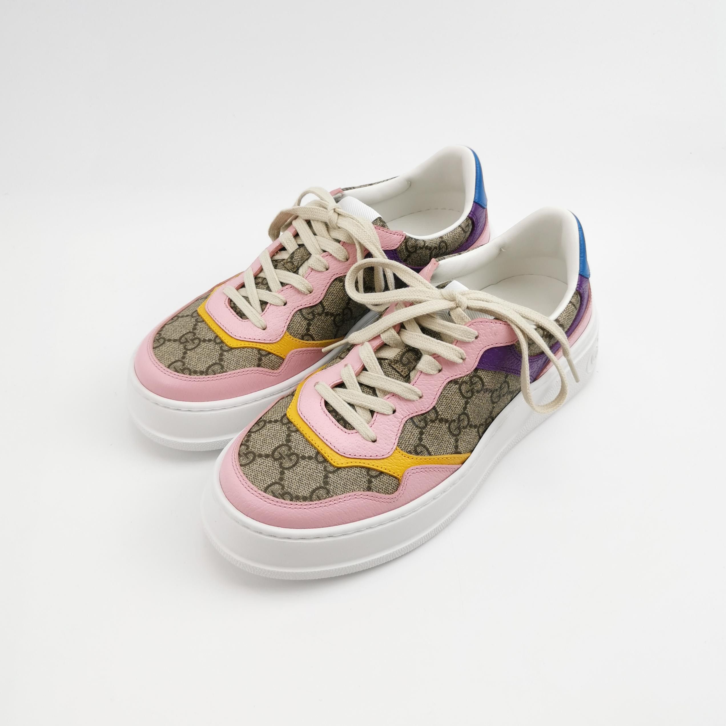 Gucci Gucci Women 9-5 Lowtop Sneakers Size US 9.5 / IT 39.5 - 2 Thumbnail