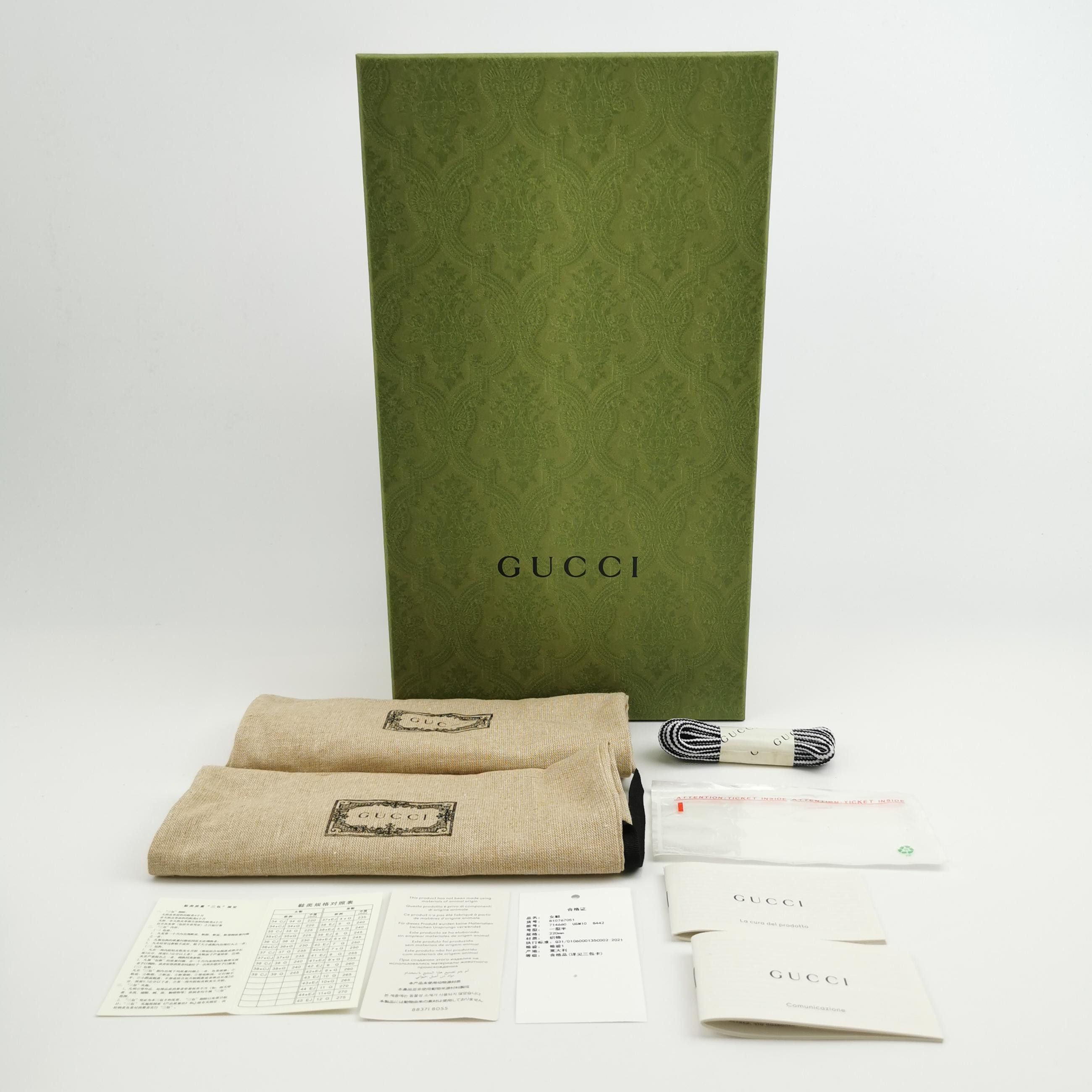 Gucci Gucci Women it_34 Lowtop Sneakers Size US 4 / IT 34 - 6 Thumbnail