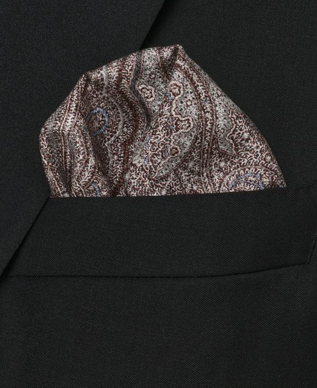Brunello Cucinelli Silk pocket square Size ONE SIZE - 2 Thumbnail