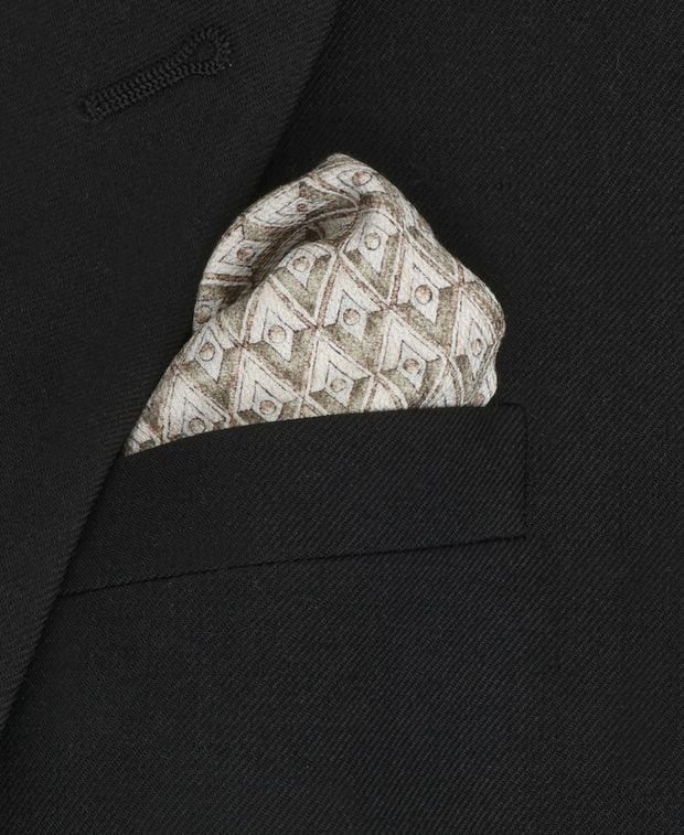 Brunello Cucinelli Silk pocket square Size ONE SIZE - 2 Thumbnail