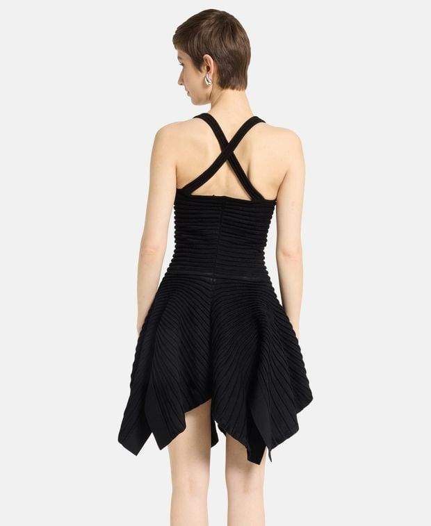 Alaia Knitted dress Rose Ballerine Size XS / US 0-2 / IT 36-38 - 2 Thumbnail
